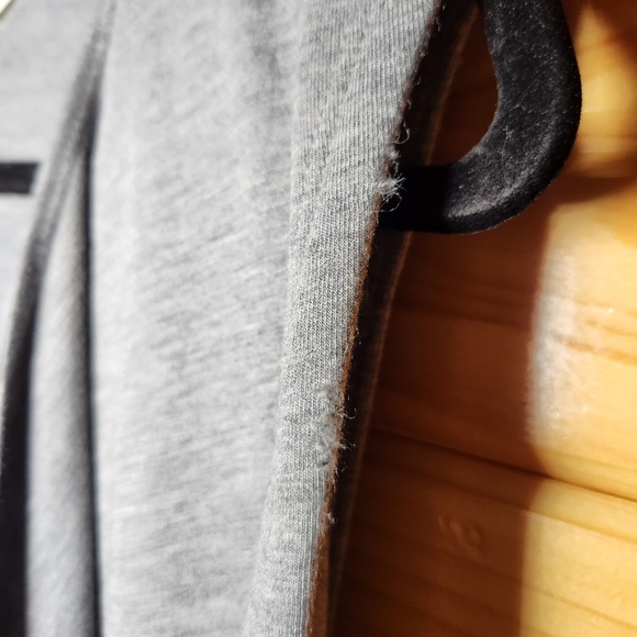 Matilda Jane | Count It Out Vest Grey Waterfall Cardigan w/ Pockets Women's L - Picture 9 of 12